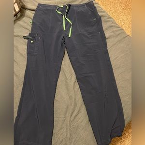 Navy blue carhartt cargo scrub pants Size XL